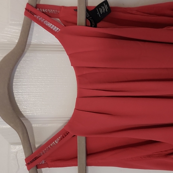 White House Black Market coral dress - Picture 7 of 7